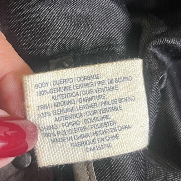 LUCKY BRAND slouchy leather hobo tote w/crossbody strap - Picture 7 of 11